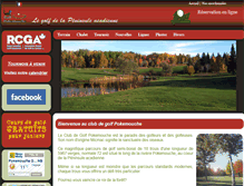 Tablet Screenshot of golfpokemouche.com